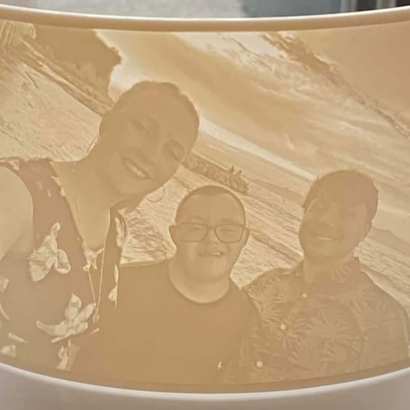 Free Standing 3D Printed Lithophane Photographs